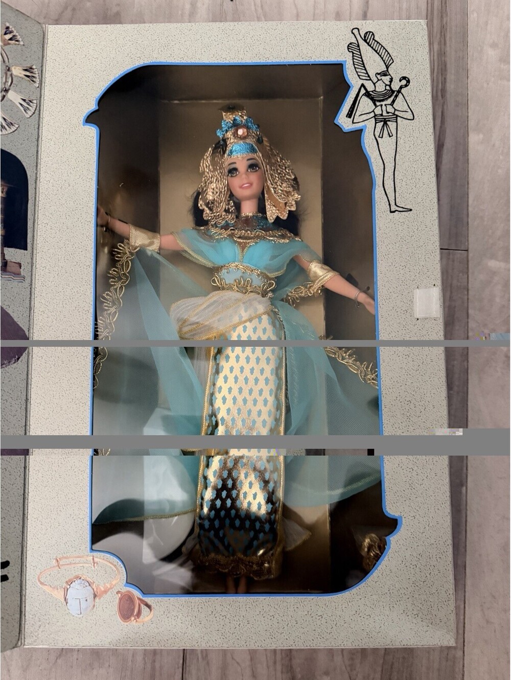 VINTAGE BARBIE EGYPTIAN QUEEN DOLL Great Eras Collection 11397 MATTEL 1993 NEW